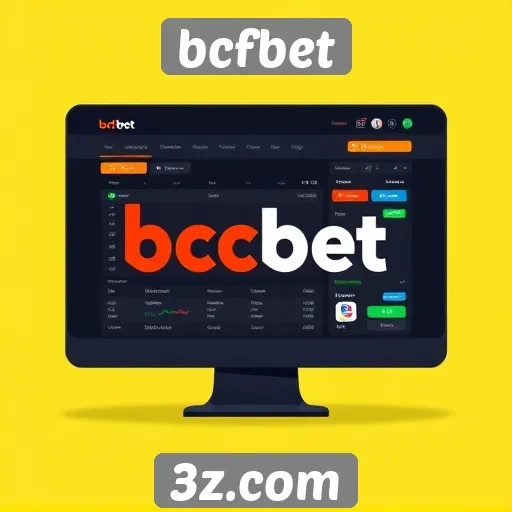 Análise da interface do usuário do site bcfbet